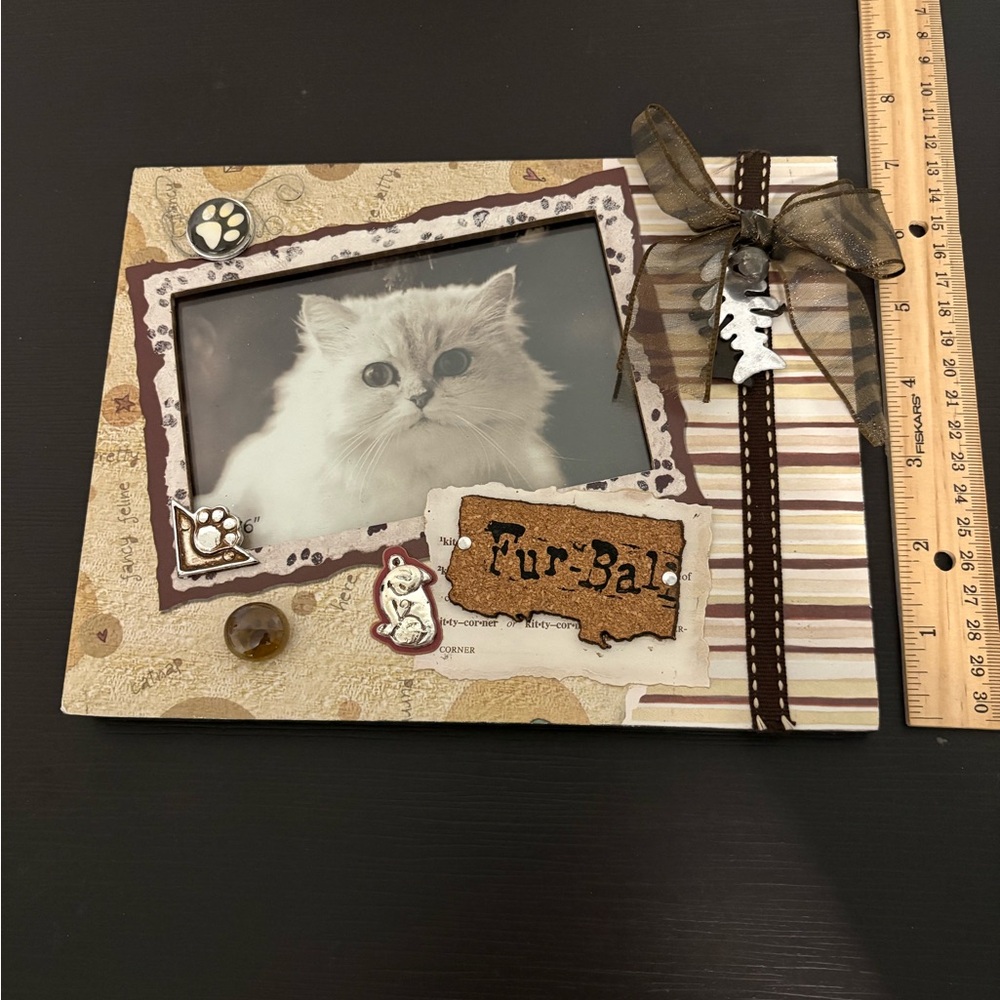 Key point Cat picture frame scrapbook vibes. New - Picture 6 of 6
